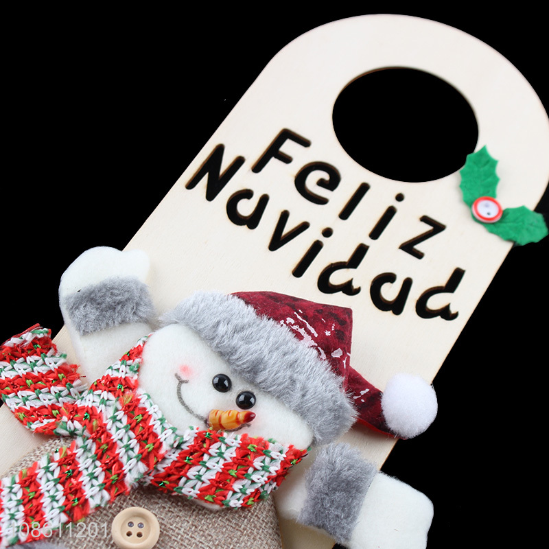 Yiwu factory snowman hanging ornaments for christmas decoration