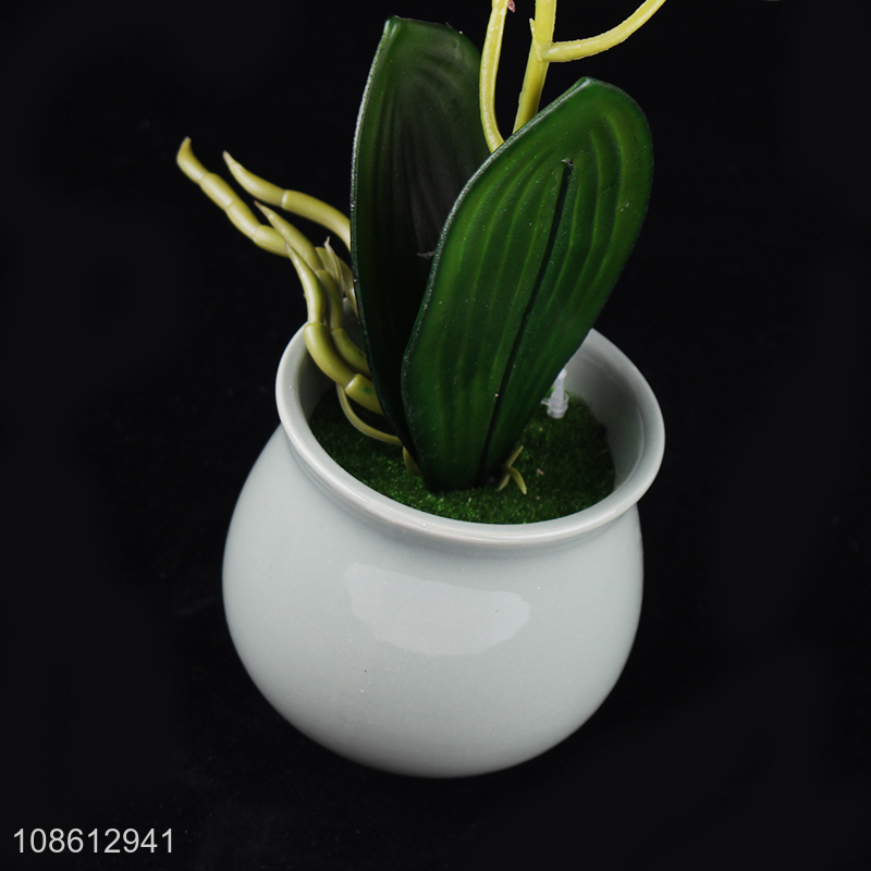 Hot items 6heads artificial flower fake bonsai for sale