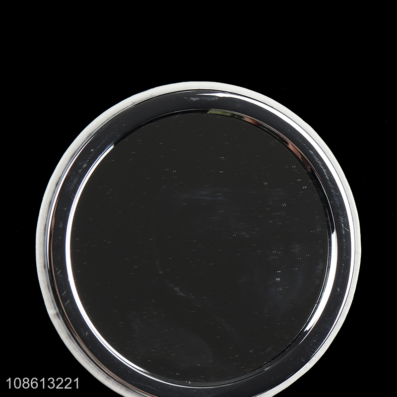 Factory supply round girls makeup mirror pocket mirror for sale