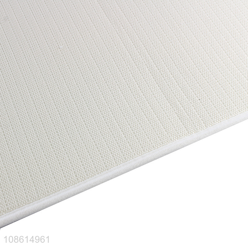 Factory supply household soft flannel mat floor mat wholesale