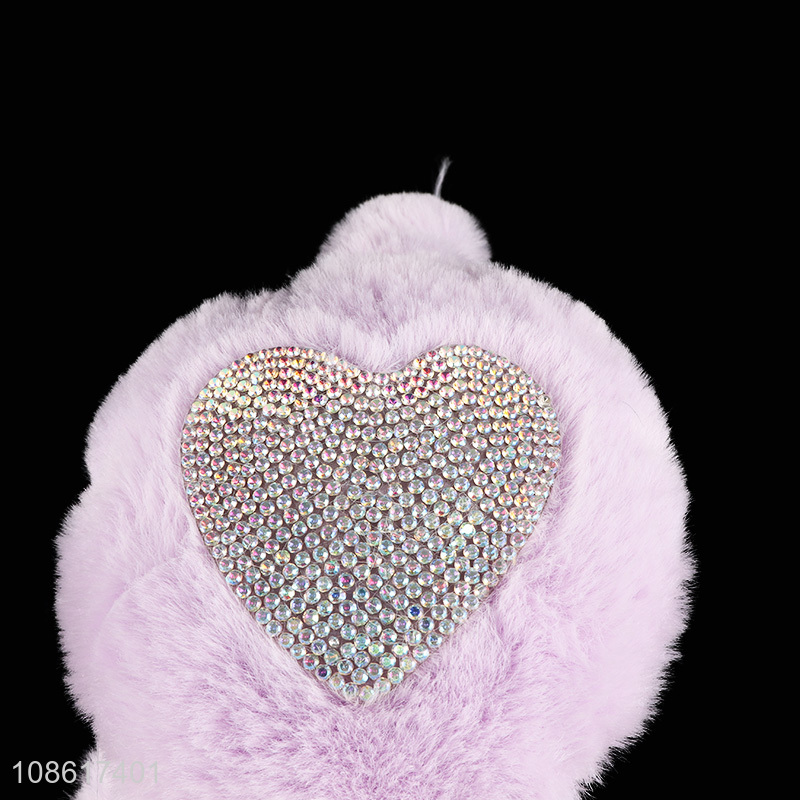 Good price winter windproof fluffy ear muff soft plush ear warmer