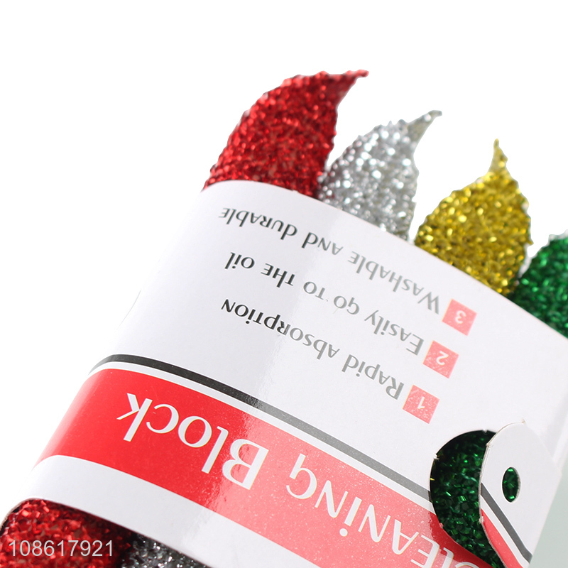 Hot products kitchen scouring pads cleaning sponge for sale