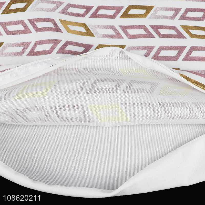 Factory price square sofa cushion cover pillow cover