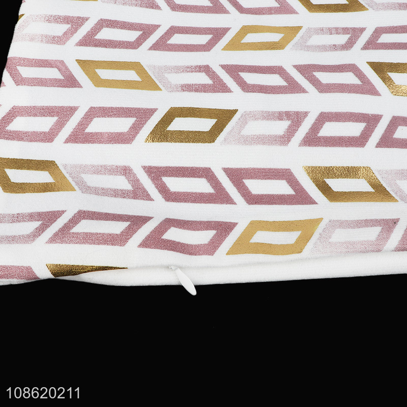 Factory price square sofa cushion cover pillow cover