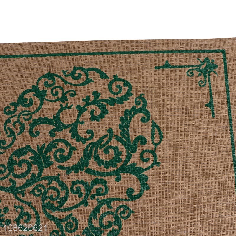 High quality kitchen dining table mat waterproof textilene placemat