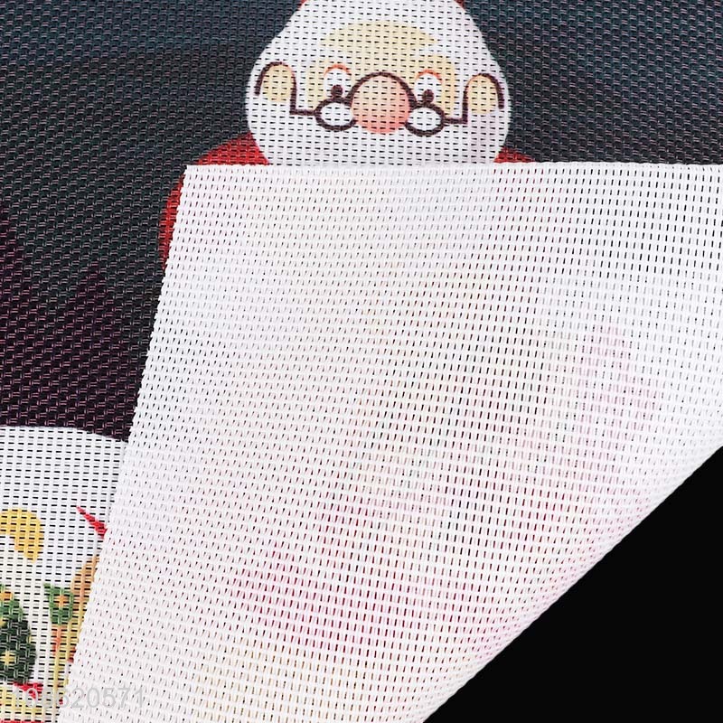 Suitable price textilene table mat dining mat for Christmas decor