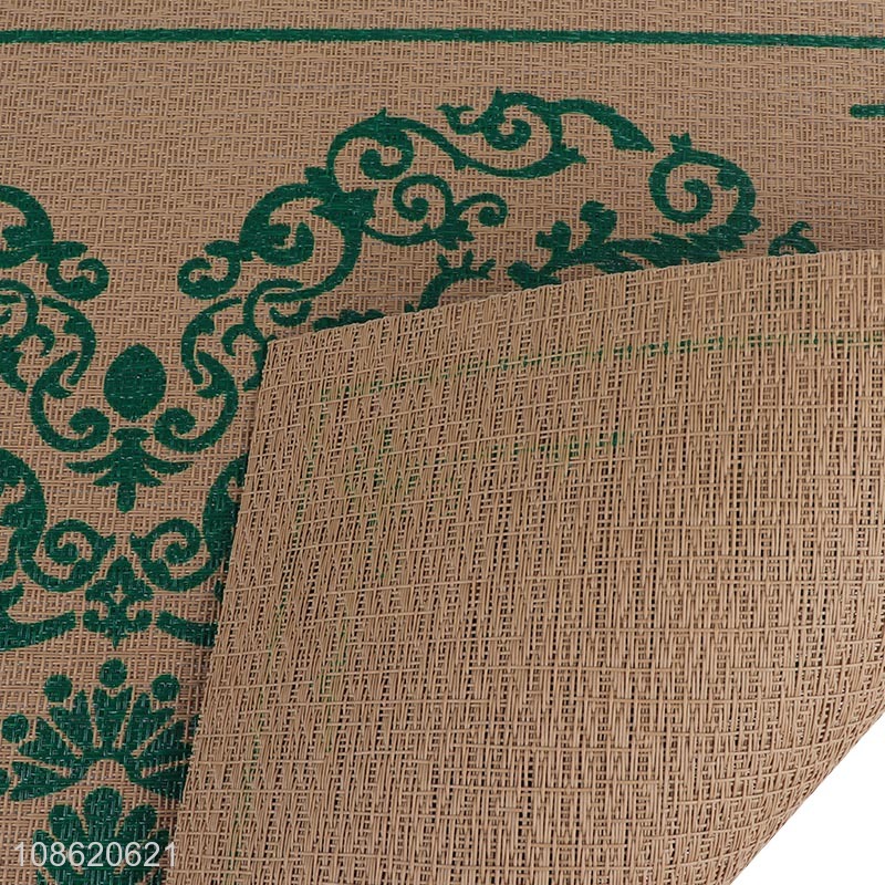 High quality kitchen dining table mat waterproof textilene placemat