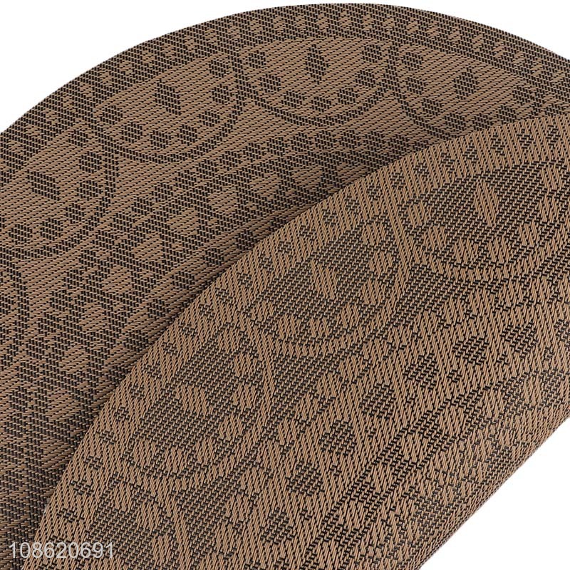 Wholesale oil-proof waterproof wipeable woven textilene placemats