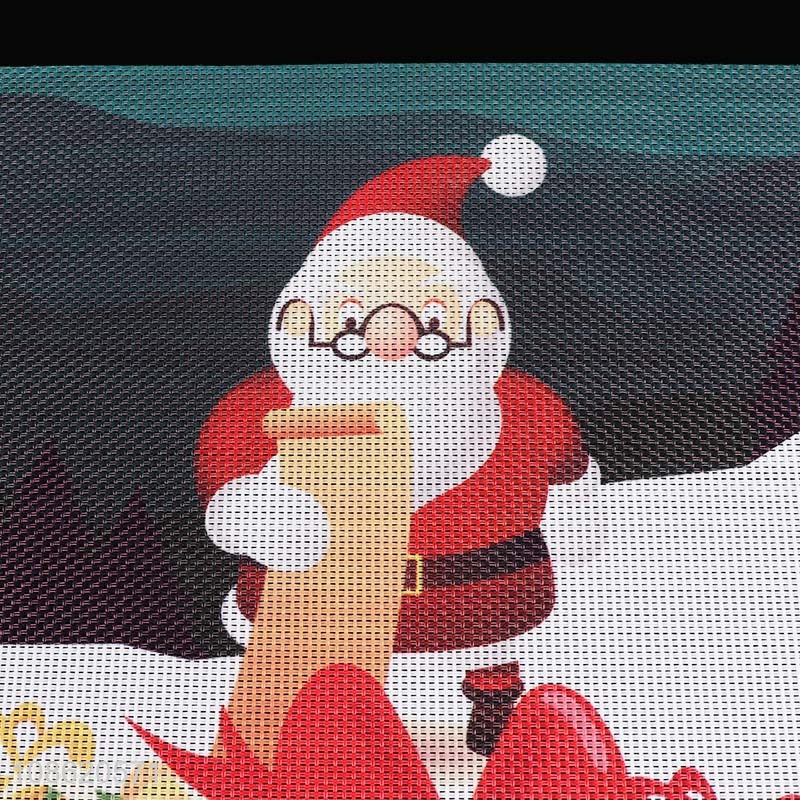 Suitable price textilene table mat dining mat for Christmas decor