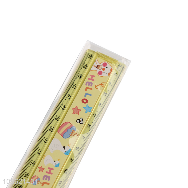 Online wholesale folding straightedge ruler for stationery