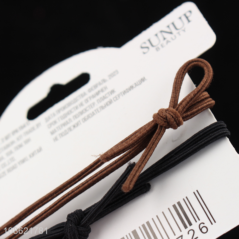 Wholesale elastic hair ties ponytail holder women hair ropes