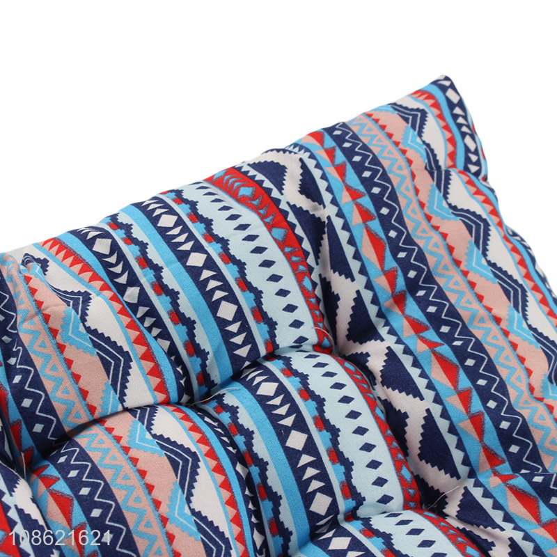 High quality winter thick chair cushion with ties for office chair