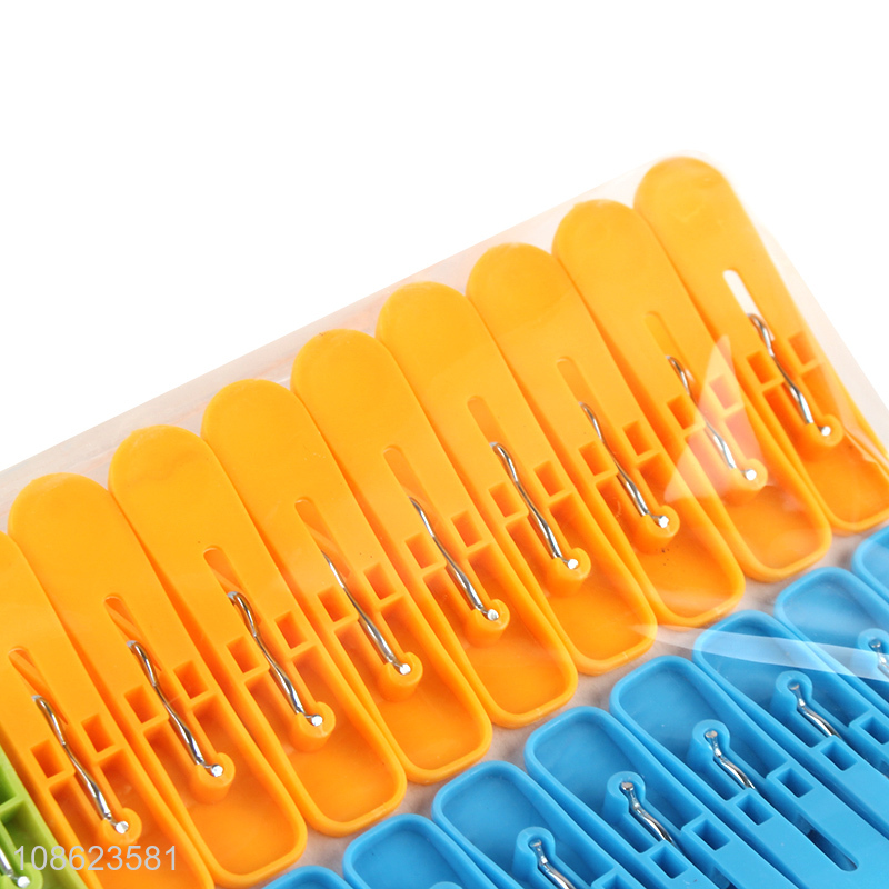 Best selling colorful plastic clothes pegs for laundry