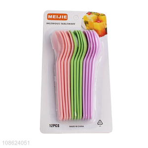 Hot products plastic 12pcs tableware spoon for sale