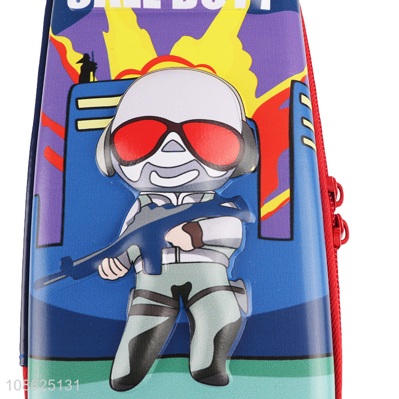 Top sale cartoon children stationery storage pencil case wholesale