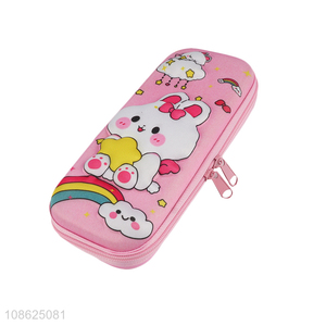 Best selling pink school office stationery <em>box</em> <em>pencil</em> case wholesale