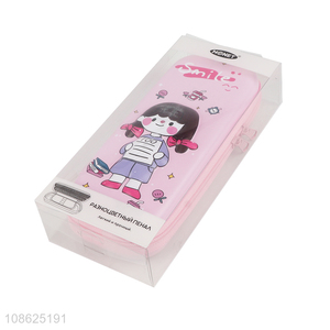 Factory direct sale cartoon students stationery <em>box</em> <em>pencil</em> case