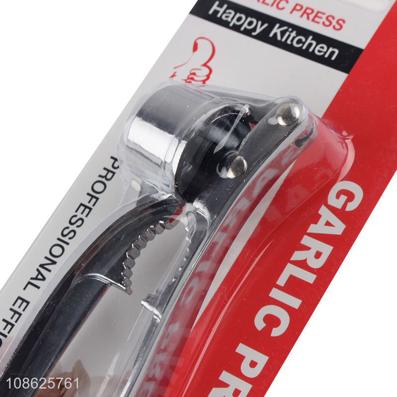 Good quality stainless steel manual garlic masher garlic press