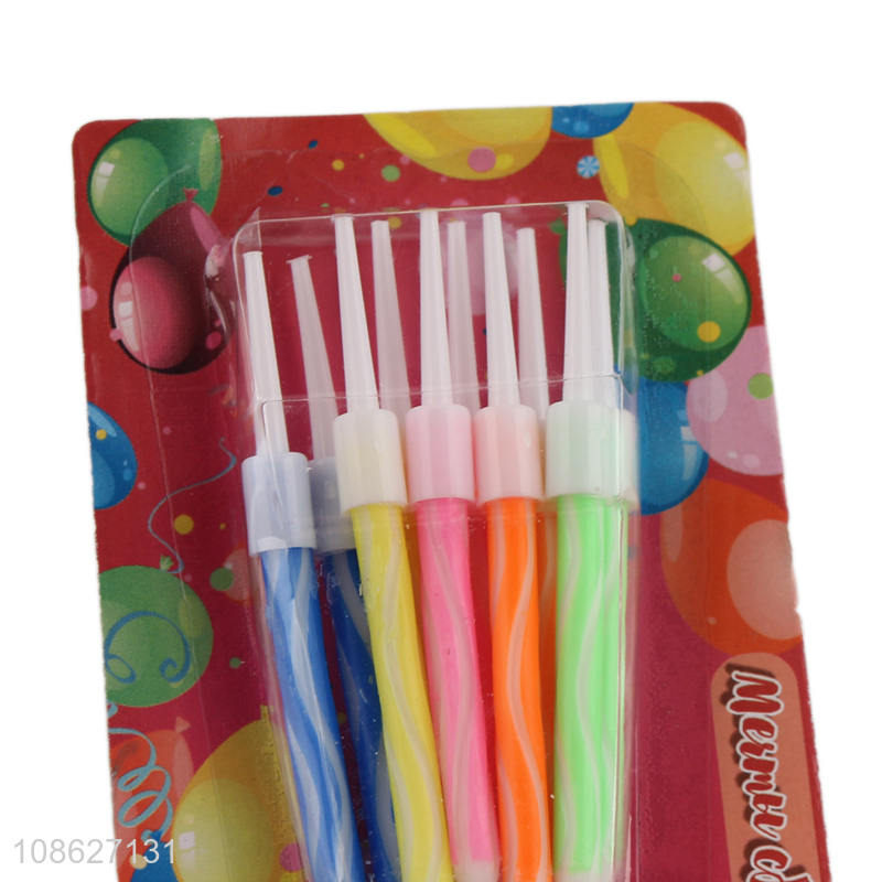 Top quality cake decoration birthday cake candle for sale