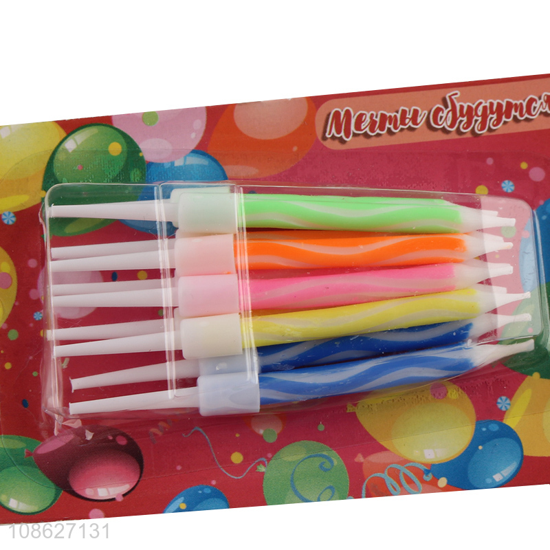 Top quality cake decoration birthday cake candle for sale