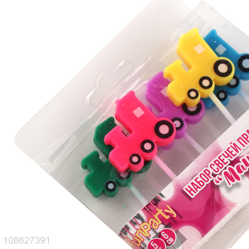 Factory price cartoon children birthday candle for decoration