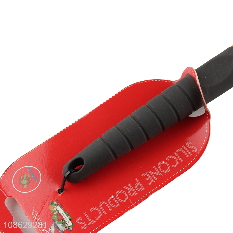Factory price wooden handle silicone spatula kitchen cooking tools