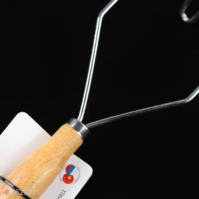 Wholesale metal wire potato press masher for vegetable fruit