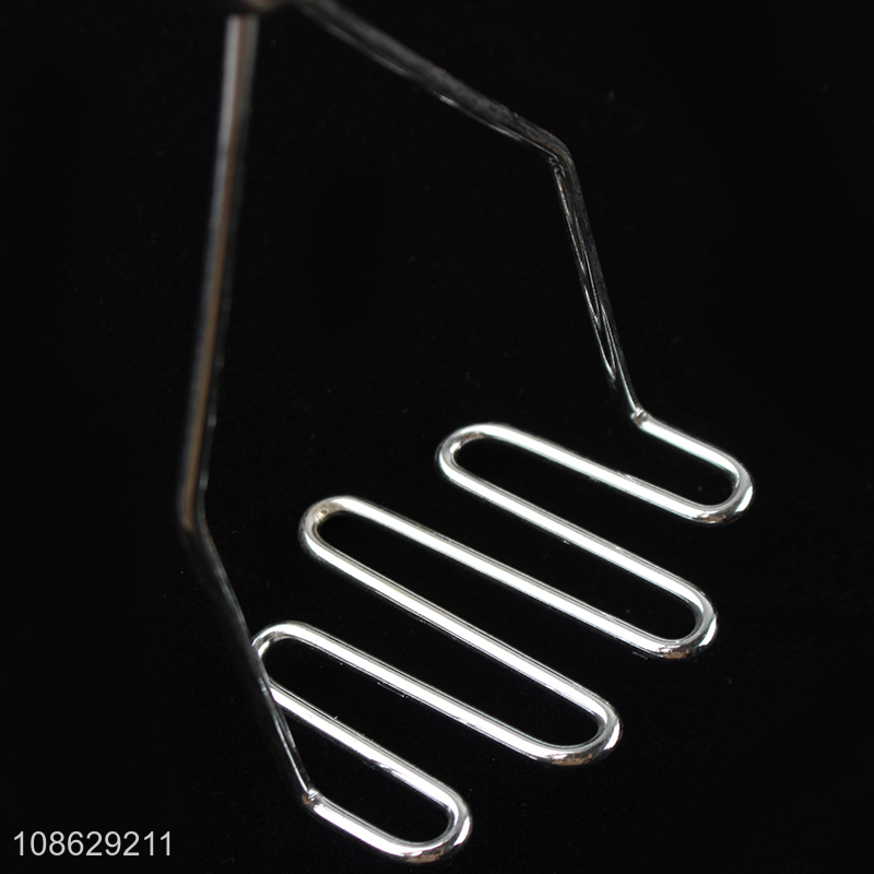 Wholesale metal wire potato press masher for vegetable fruit