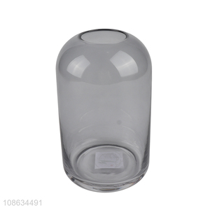 Top quality desktop decoration glass <em>vase</em> <em>flower</em> base for household