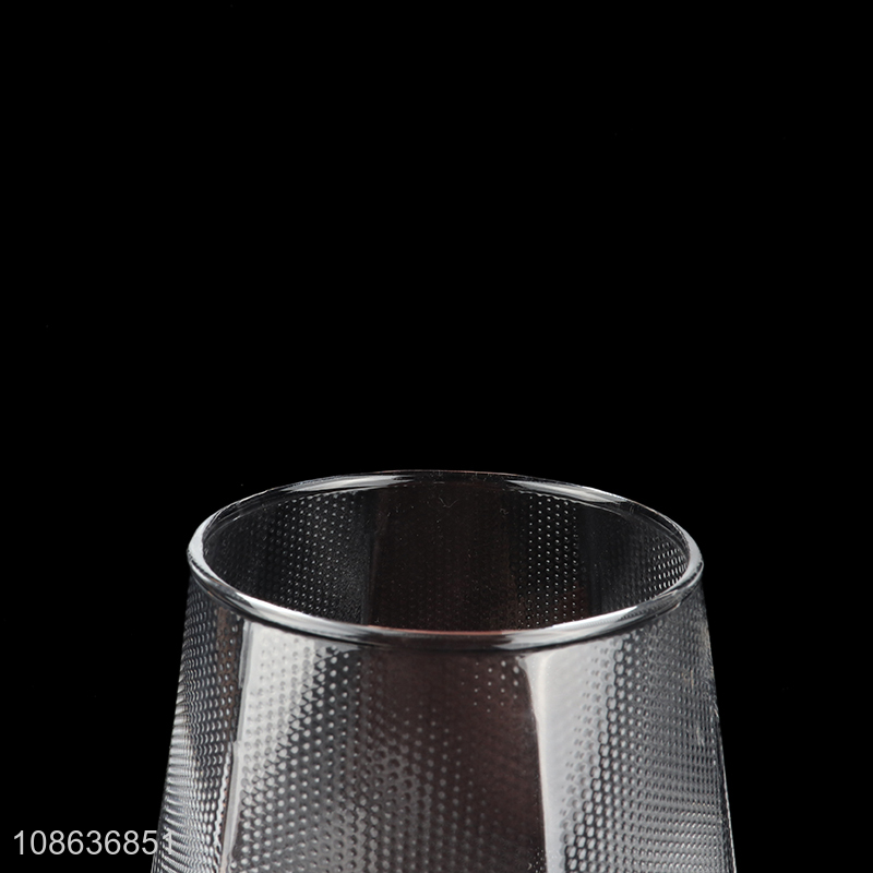 Hot selling geometric whiskey glasses drinking cup glass tumber