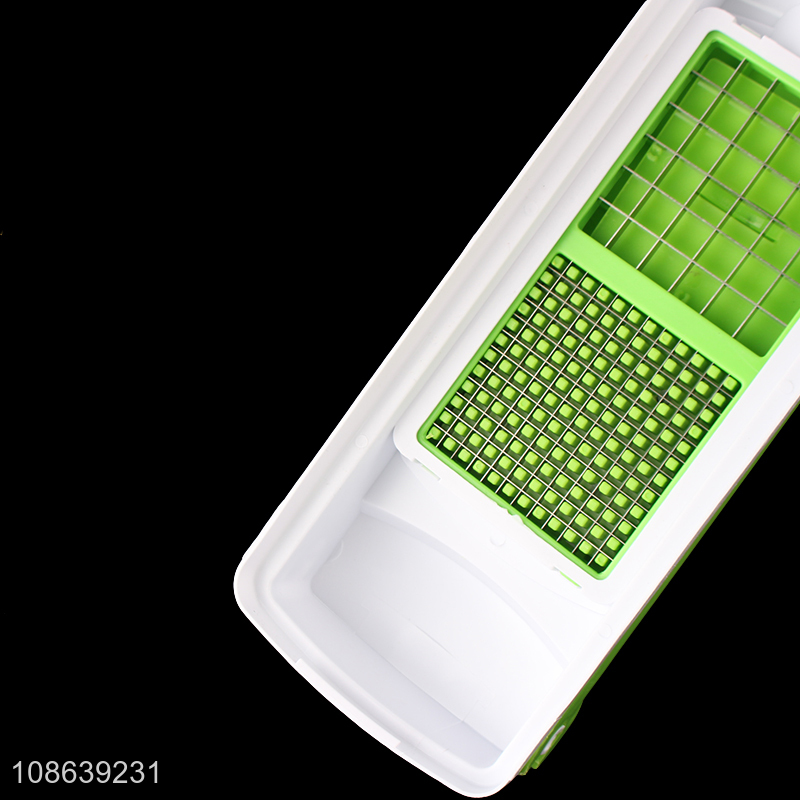 Wholesale 12 piece multi-function kitchen vegetable cutter chopper set