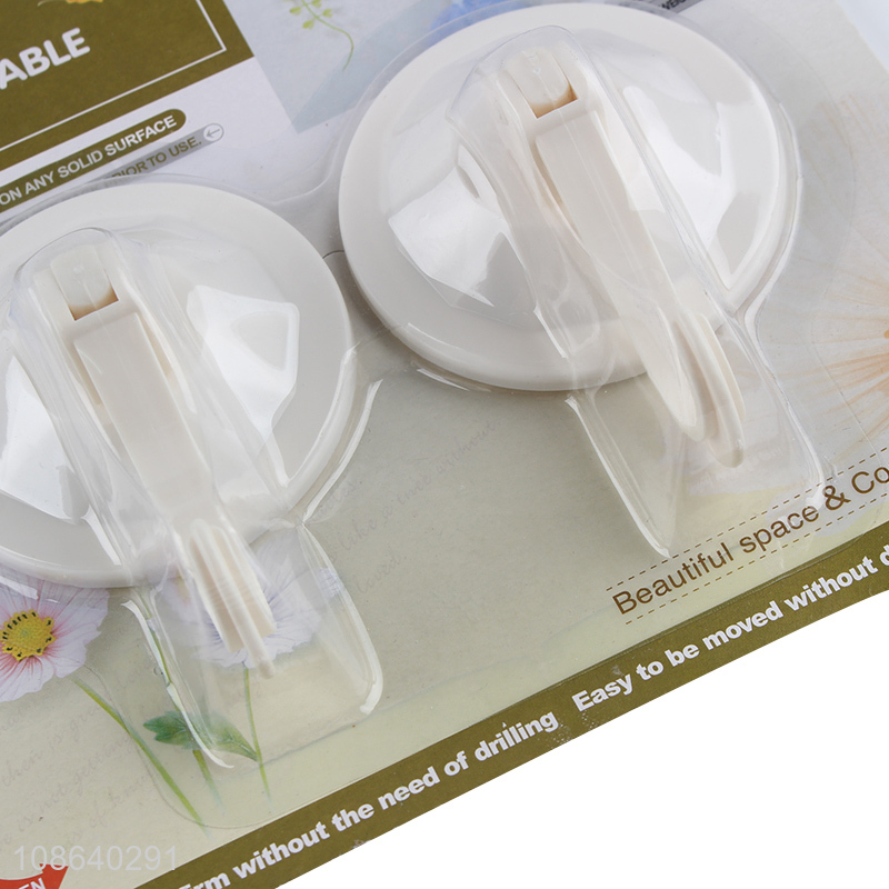 New arrival plastic heavy duty sticky hook for household