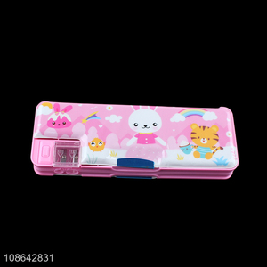 Online wholesale cartoon plastic stationery case pen <em>box</em>