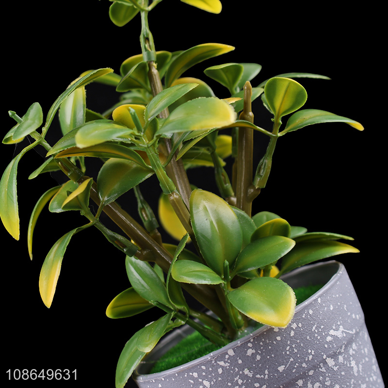 New product lifelike potted flower bonsai indoor outdoor potted plant bonsai