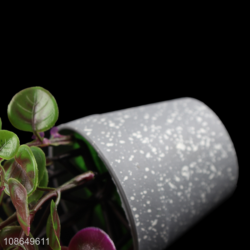 Good price artificial flower bonsai potted fake plant for garden decoration