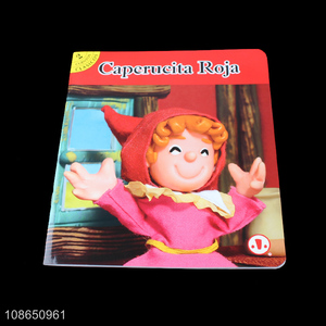 New Product Spanish Story Book Of Little Red Riding Hood For Kids Toddlers