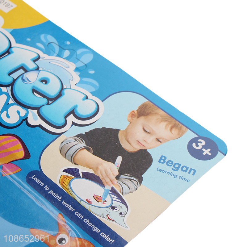 Popular products early education color-changing water canvas for sale