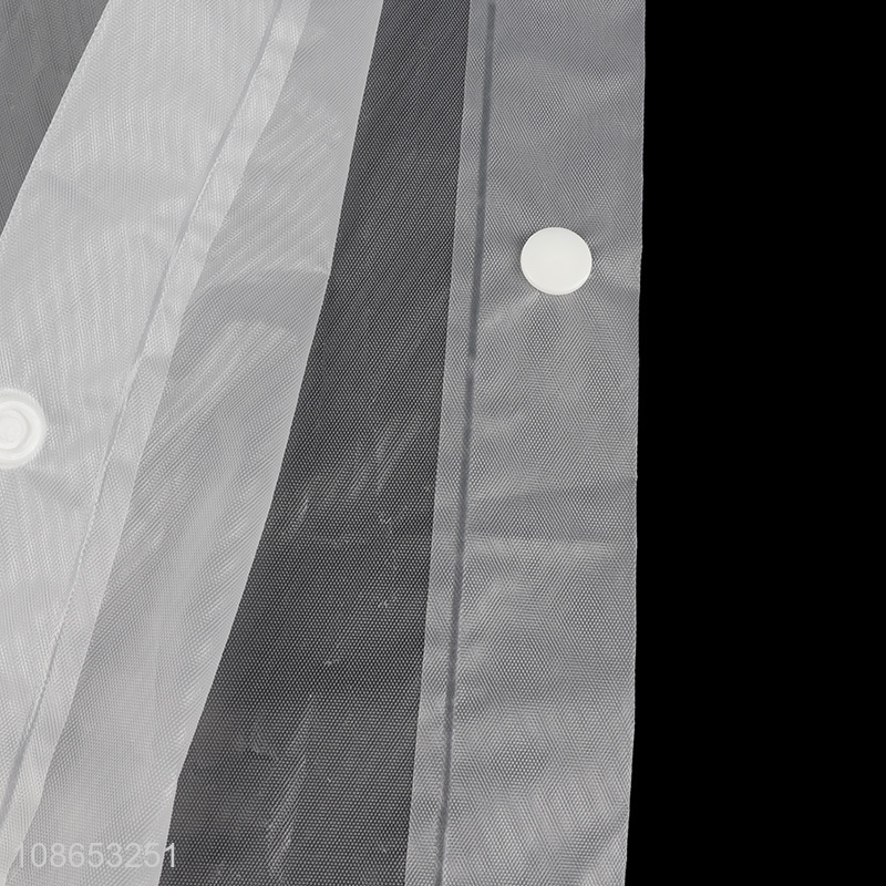 New arrival eva fashion windbreaker disposable raincoat for sale