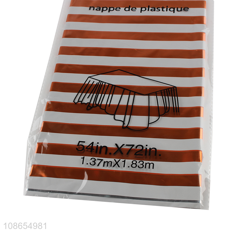Good quality disposable plastic tablecover party tablecloth party decor