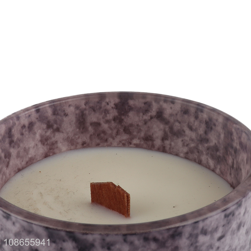 Factory supply scented candle fragranced candle in glass jar