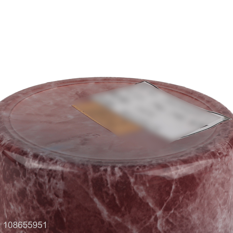 High quality glass jar scented fragranced candle birthday gift