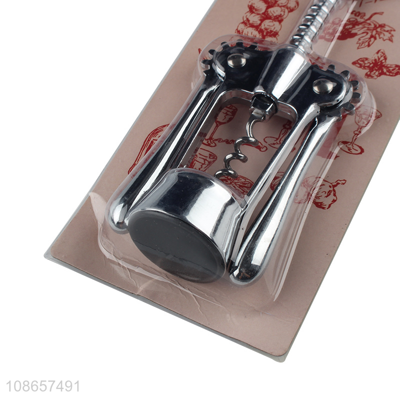 Hot selling zinc alloy wine bottle opener wing corkscrews