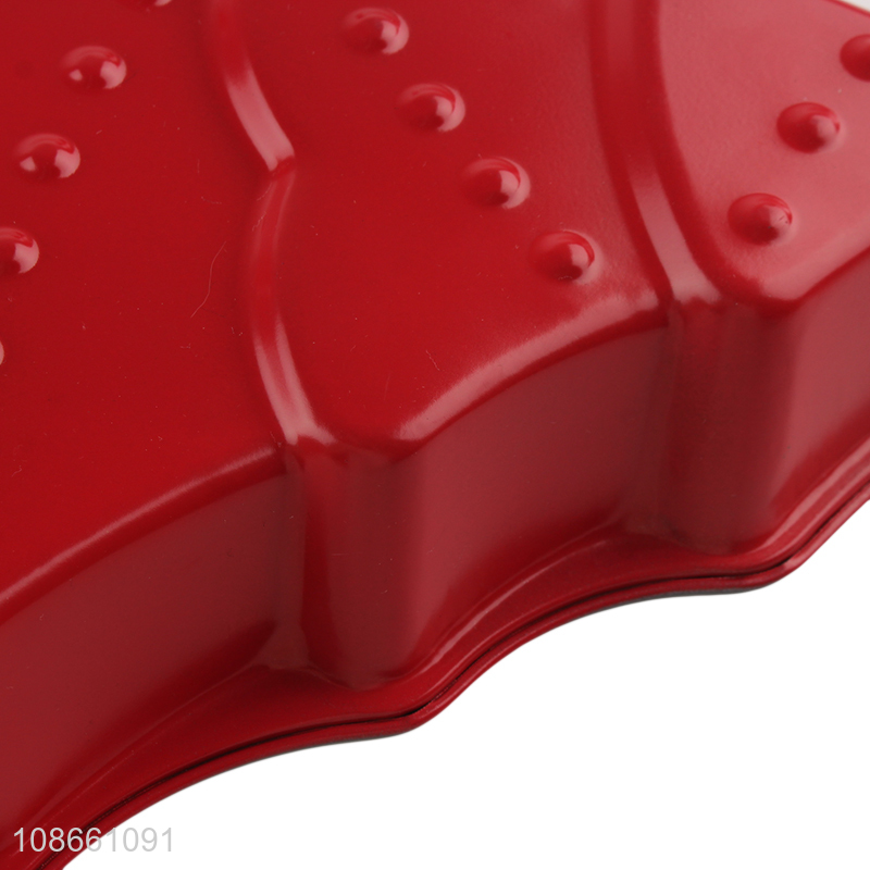 Hot selling iron Christmas tree cake mold cake baking pan wholesale