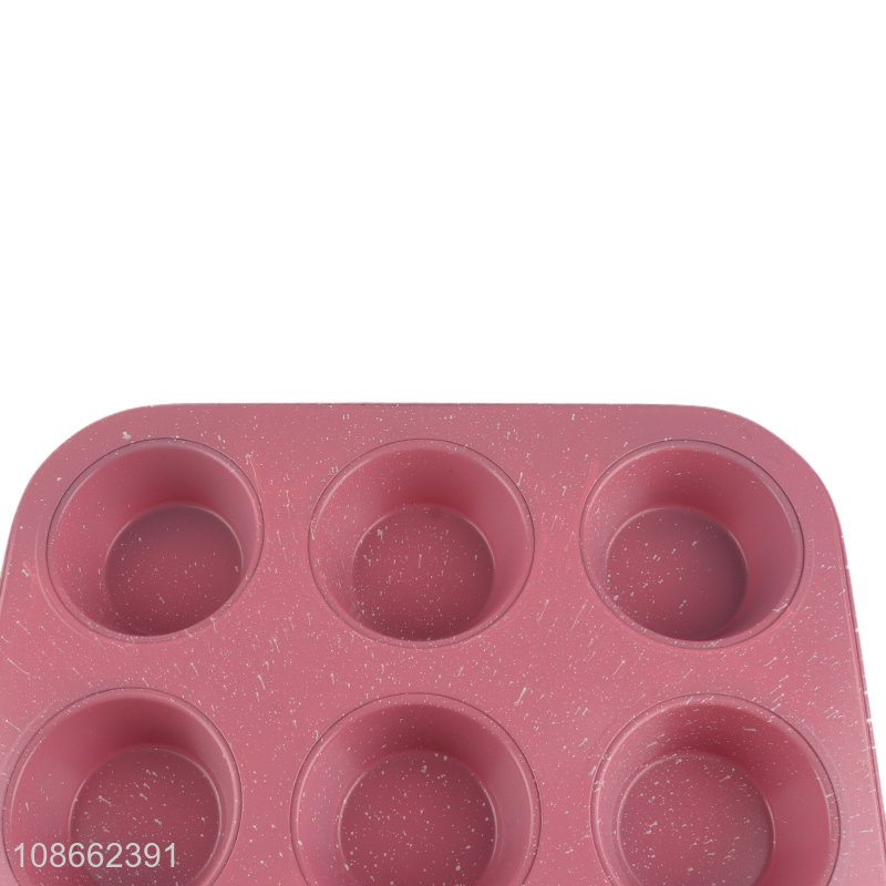 High quality 12-hole food grade heavy duty carbon steel baking pan
