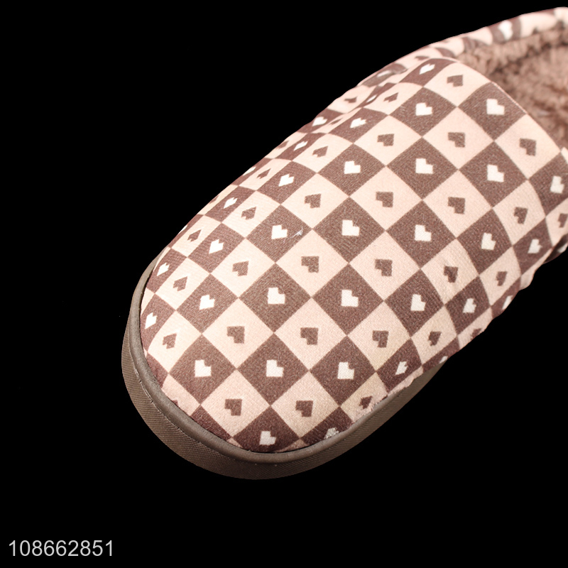 Factory price autumn winter indoor slippers home slippers for adults