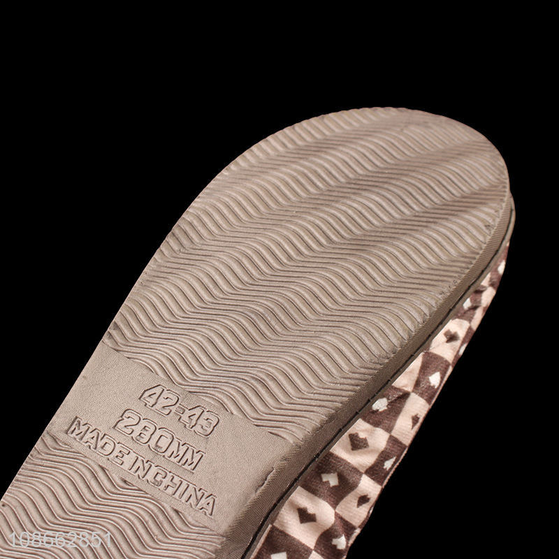 Factory price autumn winter indoor slippers home slippers for adults