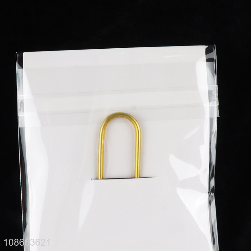 Top quality metal bookmark paper clip office binding clips for sale