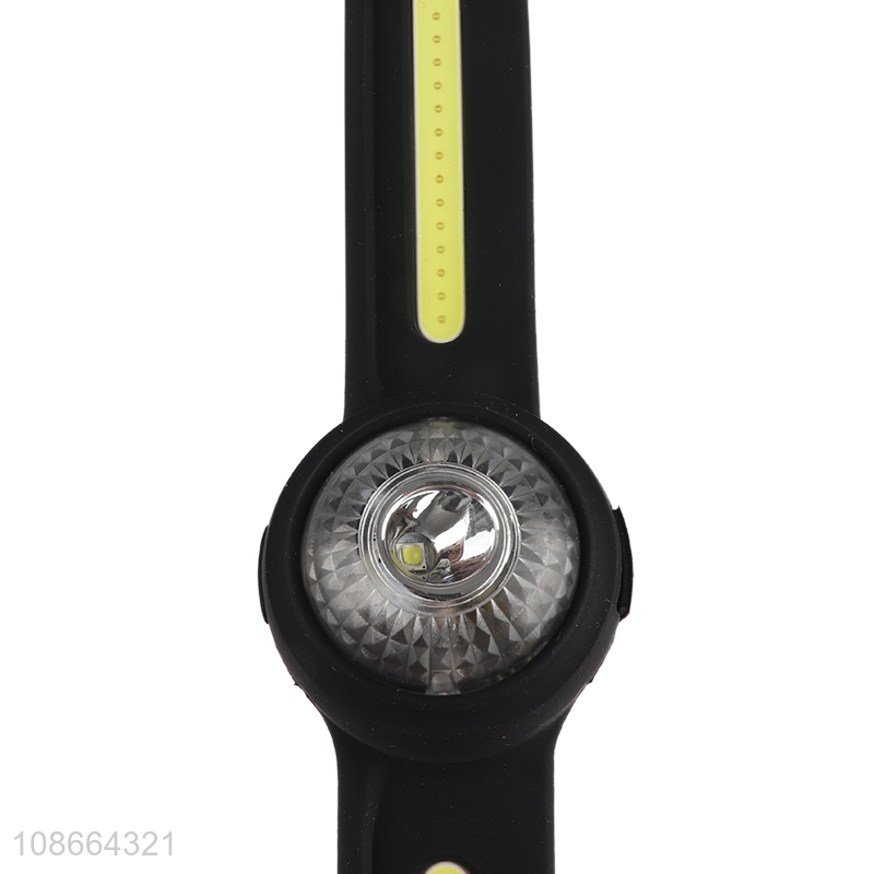 Wholesale 3.7V 32COB+1XPE+4LED Red Silicone Headlamp (with 400mah polymer battery)