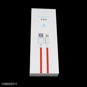 Custom 100cm 5V/3A TPE lightning cable iPhone data cable