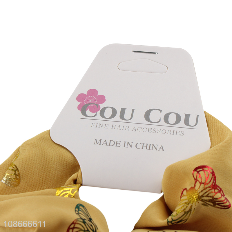 Popular products elastic hair tie scrunchies for women and girls